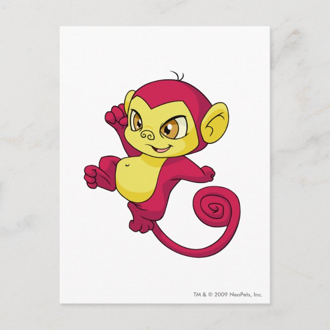 Mynci Red Postcard (Front)