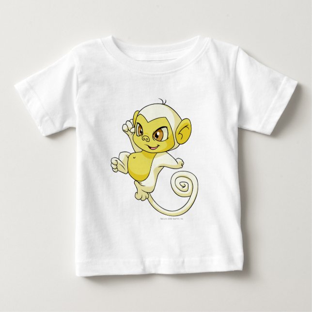 Mynci White Baby T-Shirt (Front)