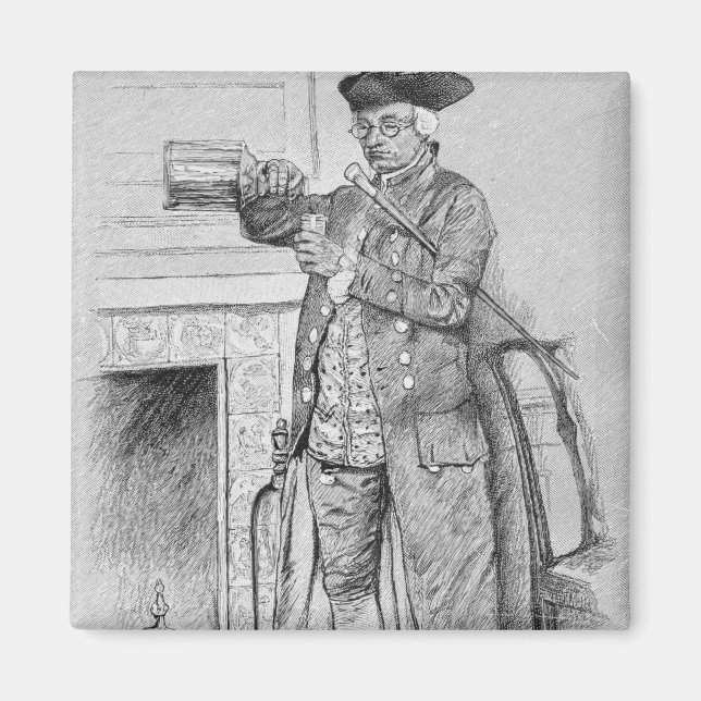 Mynheer's Morning Horn Magnet (Front)