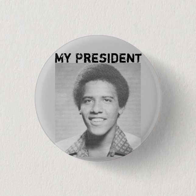 myprez, My President - Customised - Customised 3 Cm Round Badge (Front)