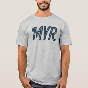MYR Myrtle Beach South Carolina – Coastal Airport T-Shirt