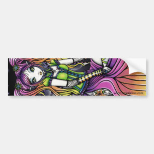 Myra Gothic Celestial Rainbow Fairy Bumper Sticker