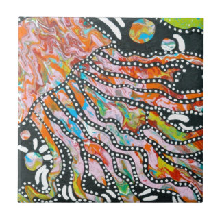 Myriad Colour Mirage Jellyfish Ceramic Tile