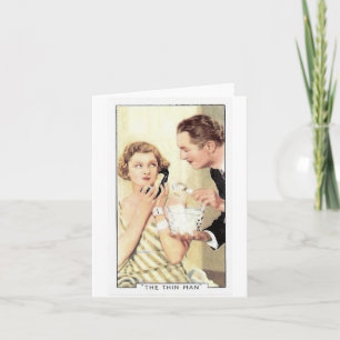 Myrna Loy Thin Man Card
