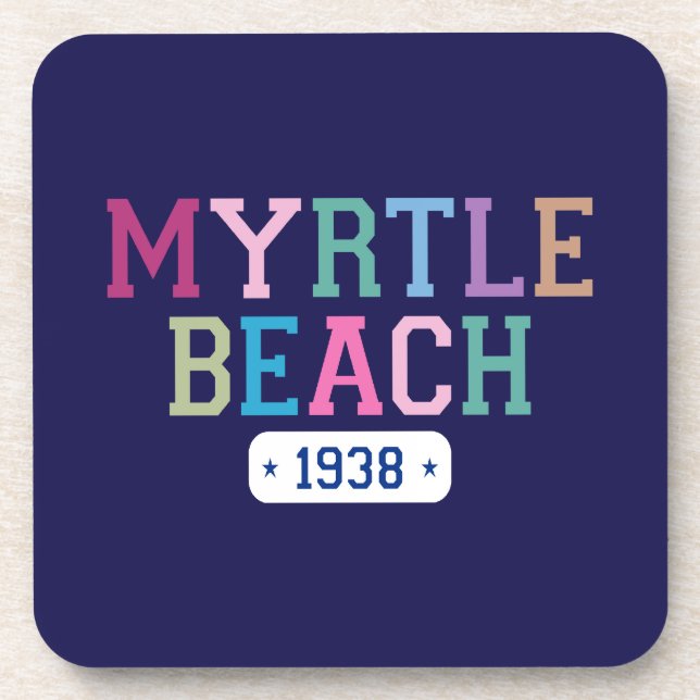 Myrtle Beach 1938 Coaster (Front)