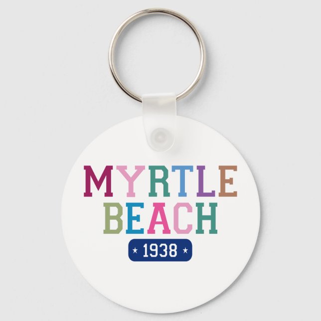 Myrtle Beach 1938 Key Ring (Front)