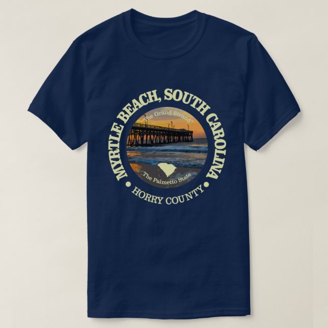 Myrtle Beach (C) T-Shirt (Design Front)