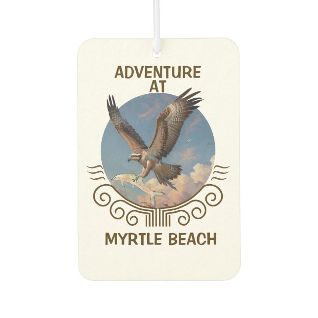 Myrtle beach car air freshener (Front)