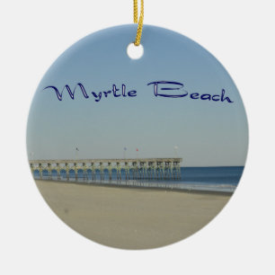 Myrtle Beach Ceramic Tree Decoration