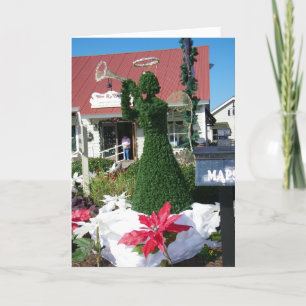 "MYRTLE BEACH CHRISTMAS ANGEL" HOLIDAY CARD