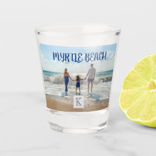 Myrtle Beach Custom Name Monogram Souvenir Shot Glass