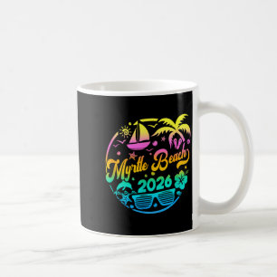 Myrtle Beach Family Vacation Beach Artwork Coffee Mug