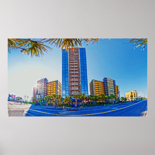 myrtle beach hotels poster (Front)