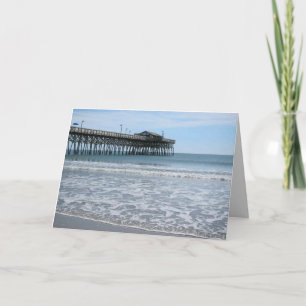 Myrtle Beach Pier-add your own words Card