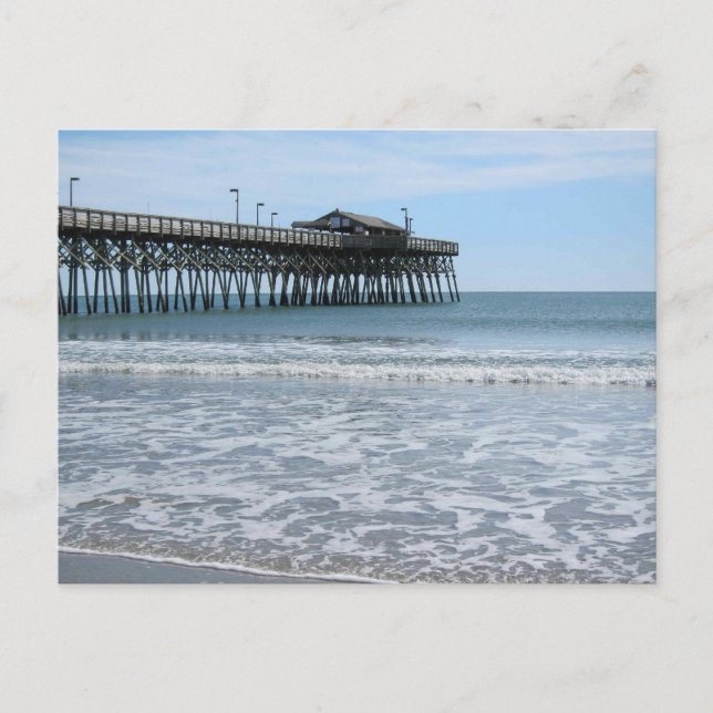 Myrtle Beach Pier Postcard (Front)
