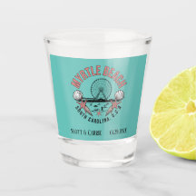 Myrtle Beach Retro Vignette Personalised