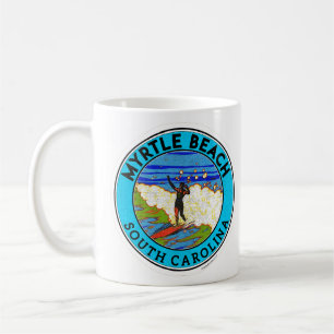 Myrtle Beach SC Greeting Coffee Mug