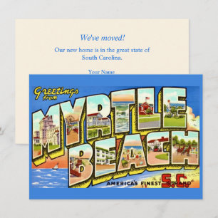 Myrtle Beach SC Moving Announcement