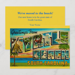 Myrtle Beach SC  Moving Announcement