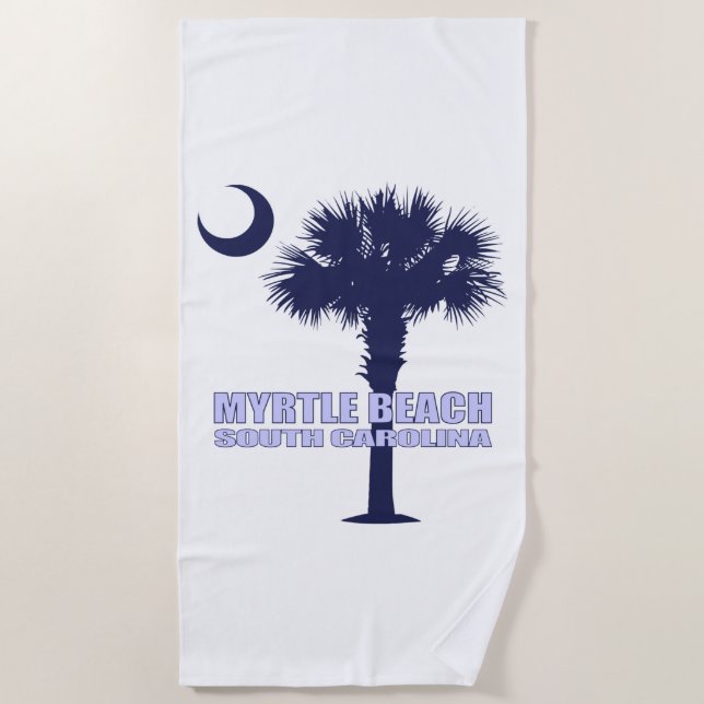 Myrtle Beach SC (P&C) Towel (Front)