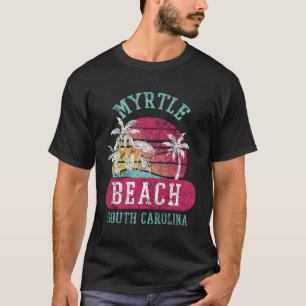 Myrtle Beach Sc S Distressed T-Shirt