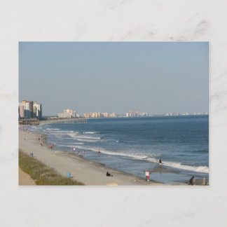 Myrtle Beach South Carolina beach Postcard