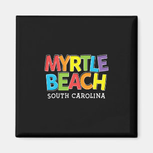 Myrtle Beach South Carolina Boys Girls Kids Toddle Magnet
