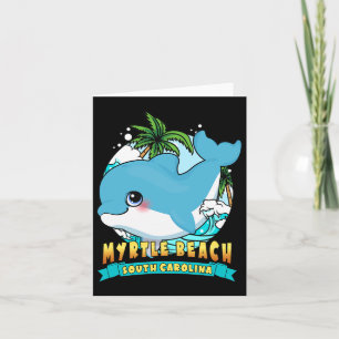 Myrtle Beach South Carolina Cute Ba Card