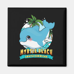 Myrtle Beach South Carolina Cute Ba Magnet