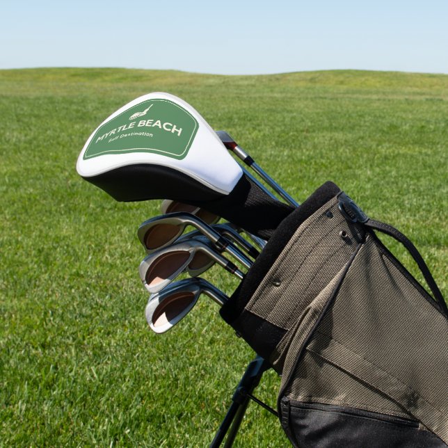 Myrtle Beach South Carolina Golf Destination Golf Head Cover (In Situ)