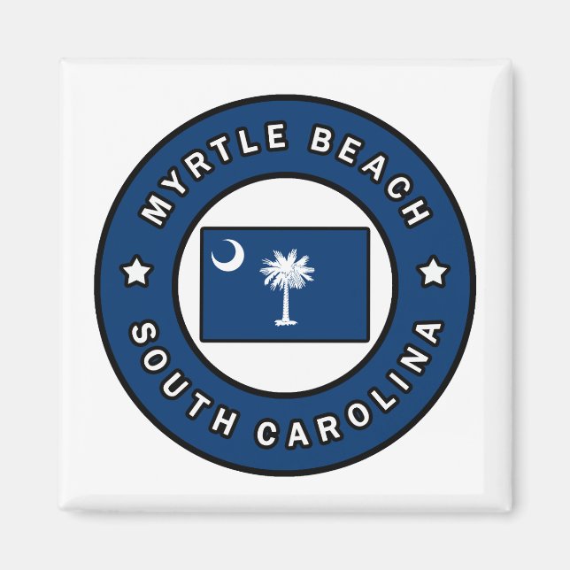 Myrtle Beach South Carolina Magnet (Front)