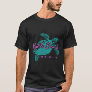Myrtle Beach South Carolina Sea Turtle Surfer Divi T-Shirt