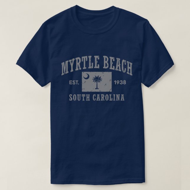 Myrtle Beach South Carolina T-Shirt (Design Front)