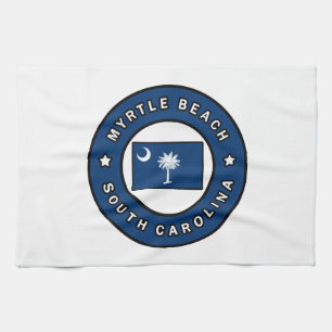 Myrtle Beach South Carolina Tea Towel