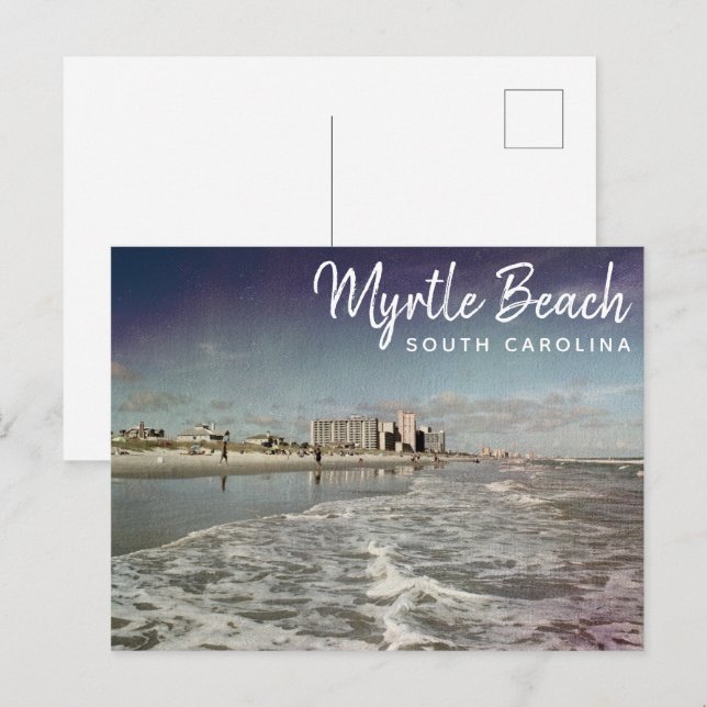 Myrtle Beach South Carolina Vintage Postcard (Front/Back)