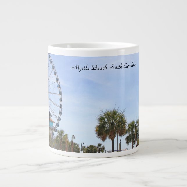 Myrtle Beach South Carollina, Skywheel Large Coffee Mug (Front)