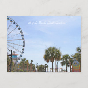 Myrtle Beach South Carollina, Skywheel Postcard