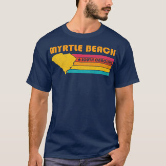 Myrtle Beach South olina Vintage Distressed Souven T-Shirt