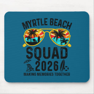 Myrtle beach vacation squad 2026 matching family mouse pad
