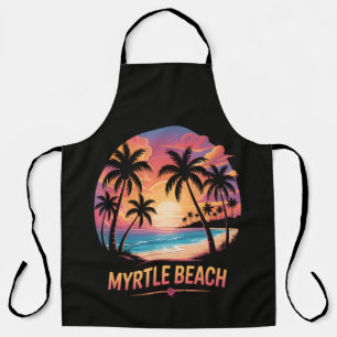 Myrtle Beach Vacation Surfer Apron