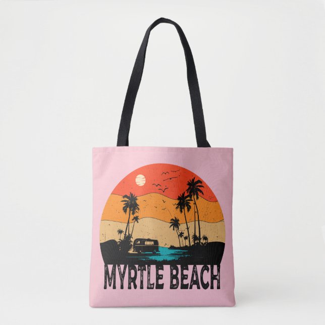 Myrtle Beach Vintage Tote Bag (Front)