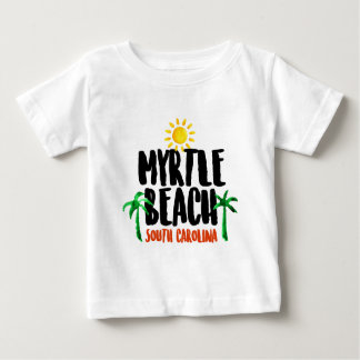 Myrtle Beach Watercolor Baby T-Shirt