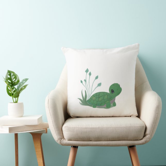 Myrtle the Turtle! Cushion (Chair)