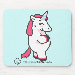 Myrtle the Unicorn Mouse Pad