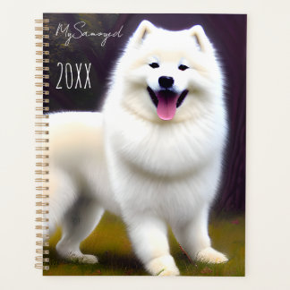 MySamoyed Personalised Gift Idea Cute Samoyed Planner