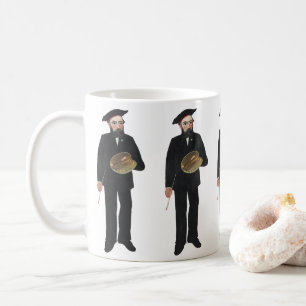 Myself Portrait Landscape 1890, Henri Rousseau Coffee Mug