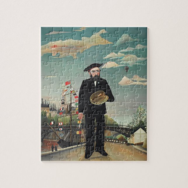 Myself Portrait Landscape 1890, Henri Rousseau Jigsaw Puzzle (Vertical)