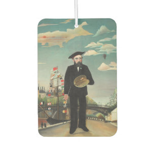 Myself: Portrait – Landscape, Henri Rousseau 1890 Car Air Freshener