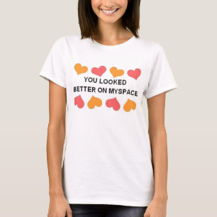myspace w hearts T-Shirt