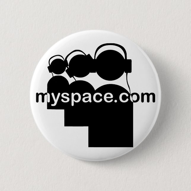 Myspacerecords 6 Cm Round Badge (Front)